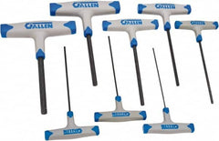 Allen - 8 Piece T-Handle Hex Key Set - USA Tool & Supply