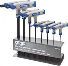 Allen - 8 Piece T-Handle Hex Key Set - USA Tool & Supply