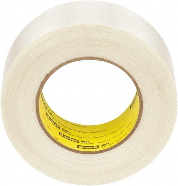 3M - Filament & Strapping Tape Type: Filament Tape Color: Clear - USA Tool & Supply