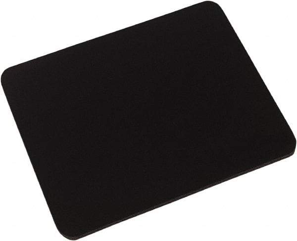 innovera - 9" x 7" x 1/8" Black Mouse Pad - Use with Mouse - USA Tool & Supply