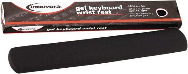 innovera - 2-7/8" x 19" x 7/8" Gray Keyboard Wrist Rest - Use with Keyboard - USA Tool & Supply