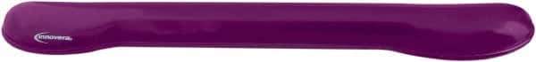 innovera - 2-7/8" x 18-1/4" x 1-1/4" Purple Keyboard Wrist Rest - Use with Keyboard - USA Tool & Supply