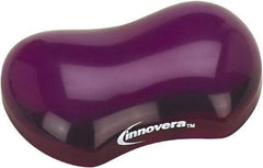 innovera - 3-1/8" x 4-3/4" x 1" Purple Wrist Rest - Use with Mouse - USA Tool & Supply