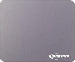 innovera - 9" x 7" x 1/8" Gray Mouse Pad - Use with Mouse - USA Tool & Supply