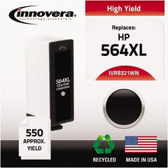 innovera - Black Inkjet Printer Cartridge - Use with HP Color LaserJet 5500, 5550 produces 13,000 pages. - USA Tool & Supply