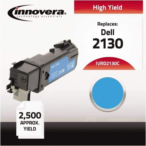 innovera - Cyan Toner Cartridge - Use with Dell 2130CN, 2135CN - USA Tool & Supply