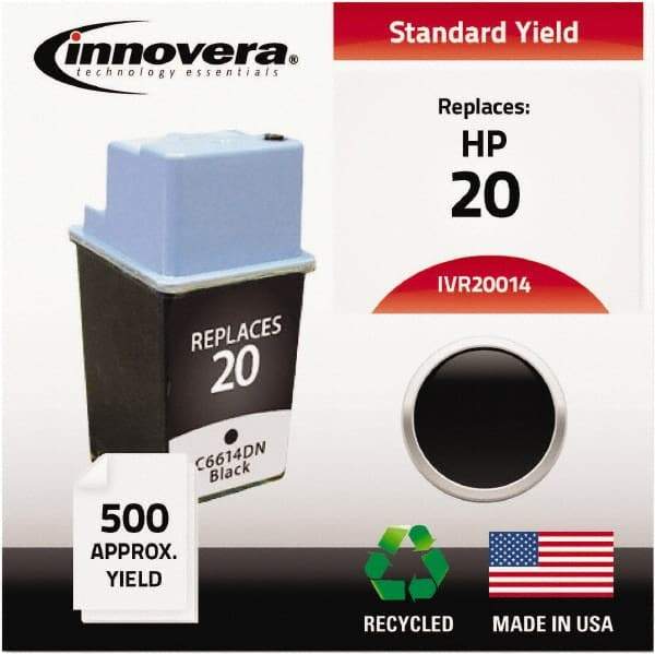 innovera - Black Inkjet Printer Cartridge - Use with HP Deskjet D2530, D2545, D2560, D5560, F4200, F4440, F4480, Photosmart C4640, C4650, C4680, C4795 - USA Tool & Supply