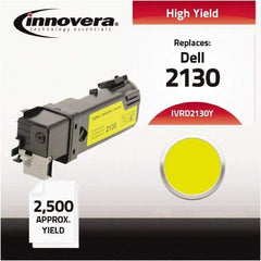 innovera - Yellow Toner Cartridge - Use with Dell 2130CN, 2135CN - USA Tool & Supply