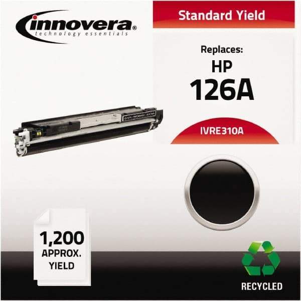 innovera - Black Toner Cartridge - Use with HP Color LaserJet CP1020, CP1025NW, LaserJet Pro 100 Color MFP M175A, M175NW, LaserJet Pro 200 Color MFP M275NW - USA Tool & Supply