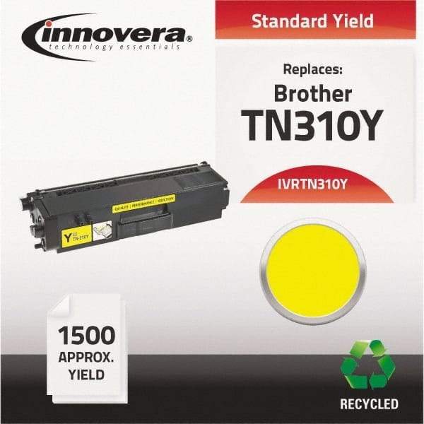 innovera - Yellow Toner Cartridge - Use with Brother DCP-9050CDN, 9055CDN, 9270CDN, HL-4140CN, 4150CDN, 4570CDW, 4570CDWT, MFC-9460CDN, 9465CDN, 9560CDW, 9970, 9970CDW - USA Tool & Supply