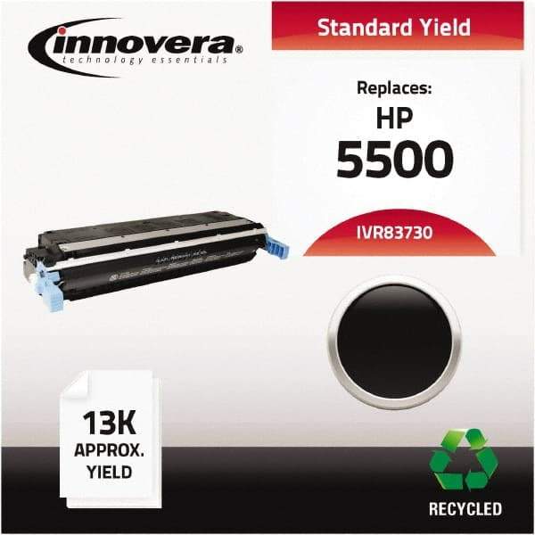 innovera - Black Toner Cartridge - Use with HP LaserJet 5500, 5550 - USA Tool & Supply