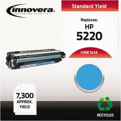 innovera - Cyan Toner Cartridge - Use with HP Color LaserJet CP5220, CP5225 - USA Tool & Supply