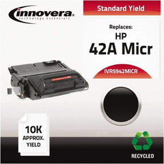 innovera - Black MICR Toner - Use with HP LaserJet 4250, 4350 - USA Tool & Supply