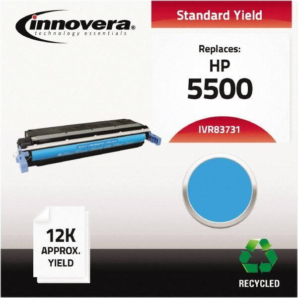 innovera - Cyan Toner Cartridge - Use with HP LaserJet 5500, 5550 - USA Tool & Supply