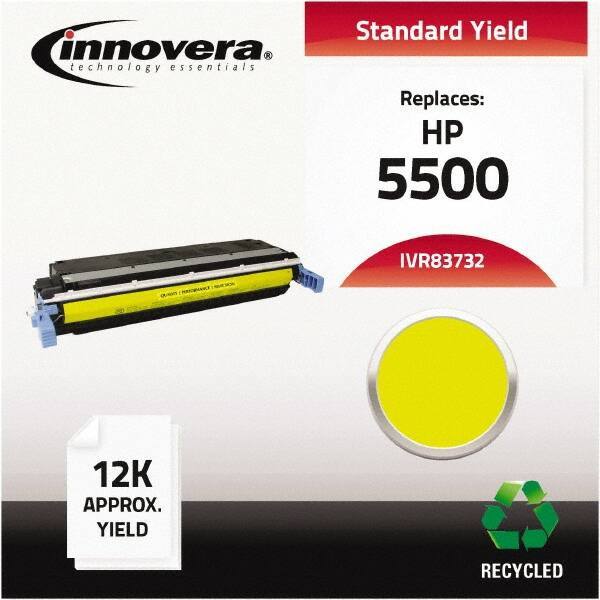 innovera - Yellow Toner Cartridge - Use with HP LaserJet 5500, 5550 - USA Tool & Supply