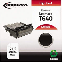 innovera - Black Toner Cartridge - Use with Lexmark T640, T640DN, T640DTN, T640N, T640TN, T642, T642DTN, T642N, T642TN, T644, T644DTN, T644N, T644TN, X642E, X644E, X646E - USA Tool & Supply