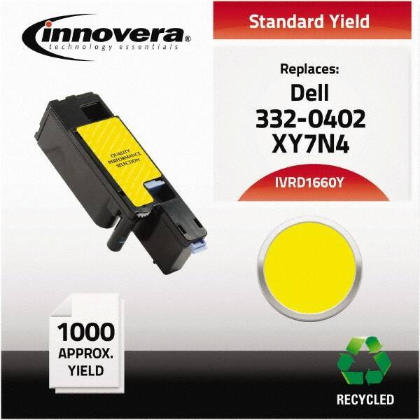 innovera - Yellow Toner Cartridge - Use with Dell C1660W - USA Tool & Supply