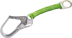 Miller - 1.58' Long, 2.4" Eye Length, D-Ring Rebar Hook Anchor - 5,000 Lb Capacity, Steel & Polyester - USA Tool & Supply