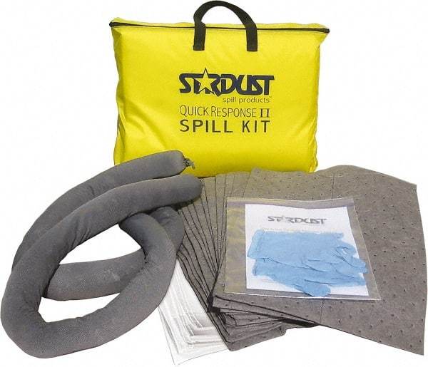 Stardust Spill Products - Spill Clean-Up System Accessory Kit Spill Kit - 6 Gal Tote Bag - USA Tool & Supply