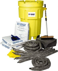 Stardust Spill Products - Spill Clean-Up System Accessory Kit Spill Kit - 95 Gal Mobile Spill Cart - USA Tool & Supply