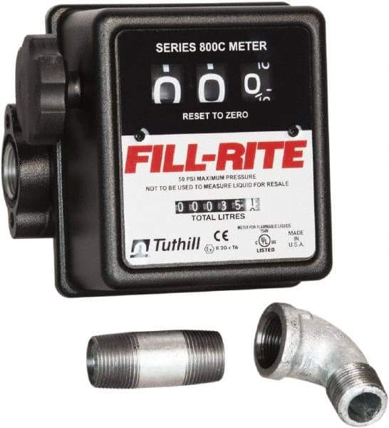 Tuthill - 1" Mechanical Fuel Meter Repair Part - For Use with Pump - FR1210G, FR1210GA, FR2410G, SD1202G, FR610G, FR700V, FR700VN, FR152, FR112 - USA Tool & Supply