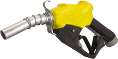 Tuthill - 30 GPM, Gasoline, Kerosene & Diesel Fuel 1" Auto Nozzle with Hook - 1" Inlet, 1" Outlet - USA Tool & Supply