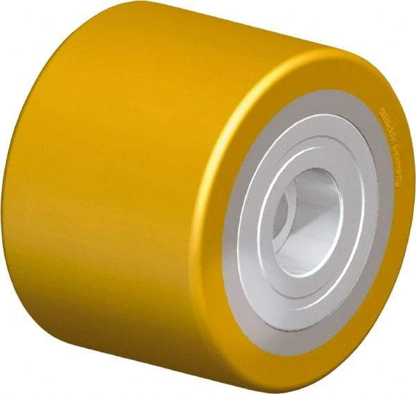 Blickle - 2-3/64" Wide x 3.23" High x 3" Deep Hand Truck Roller - 968 Lb Load Capacity - USA Tool & Supply