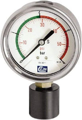 CEJN - Blow Gun OSHA Compliancy Gauge - Thread - USA Tool & Supply