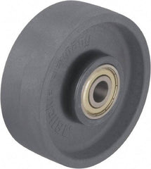 Blickle - 8 Inch Diameter x 1-31/32 Inch Wide, Heat-Resistant Nylon Caster Wheel - 1,320 Lb. Capacity, 25/32 Inch Axle Diameter, Ball Bearing - USA Tool & Supply