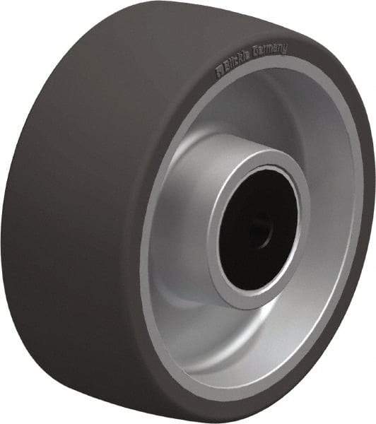 Blickle - 4 Inch Diameter x 1-37/64 Inch Wide, Polyurethane-Elastomer Blickle Softhane Caster Wheel - 220 Lb. Capacity, 5/16 Inch Axle Diameter, Ball Bearing - USA Tool & Supply