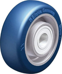 Blickle - 3 Inch Diameter x 1-11/64 Inch Wide, Polyurethane-Elastomer Blickle Besthane Caster Wheel - 396 Lb. Capacity, 19/32 Inch Axle Diameter, Ball Bearing - USA Tool & Supply