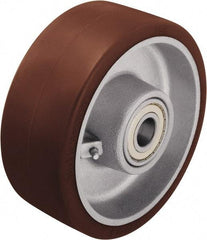Blickle - 10 Inch Diameter x 3-9/64 Inch Wide, Polyurethane-Elastomer Blickle Besthane Caster Wheel - 3,960 Lb. Capacity, 1 Inch Axle Diameter, Ball Bearing - USA Tool & Supply