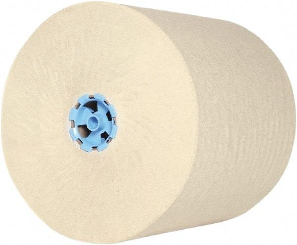 Scott - Hard Roll of 1 Ply Mocha Paper Towels - 7-1/2" Wide, 800' Roll Length - USA Tool & Supply