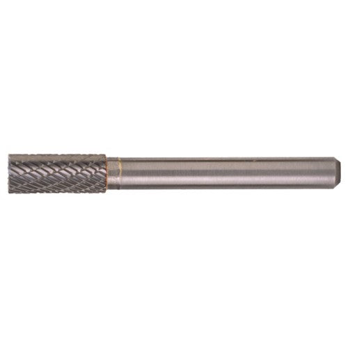 SB-3 Double Cut Solid Carbide Bur-Cylindrical with End Cut