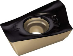Walter - ADGT10T3 G77 Grade WSP45S Carbide Milling Insert - TiAlN/Al2O3 Finish, 0.15" Thick, 0.285" Inscribed Circle, 0.79mm Corner Radius - USA Tool & Supply