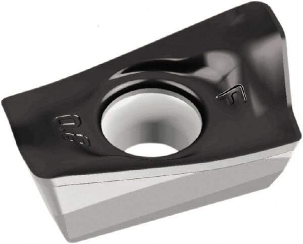 Walter - ADKT1606 F56 Grade WSP45S Carbide Milling Insert - TiAlN/Al2O3 Finish, 0.242" Thick, 0.425" Inscribed Circle, 0.79mm Corner Radius - USA Tool & Supply