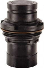 Parker - 1" Nominal Flow, 1 Thread, Nonspill Quick Disconnect Coupling - 60 Max psi, 40 to 140°F, Polypropylene Coupling, Fluorocarbon O-Ring - USA Tool & Supply