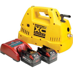 Enerpac - Power Hydraulic Pumps & Jacks Type: Hydraulic Pressure Rating (psi): 10000 - USA Tool & Supply