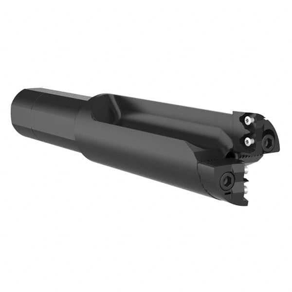 Allied Machine and Engineering - 4-27/64" Max Drill Depth, 2.2xD, 47.6mm Diam, Indexable Insert Drill - USA Tool & Supply