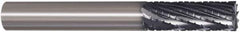 Seco - 10mm, 30mm LOC, 10mm Shank Diam, 80mm OAL, 10 Flute, Solid Carbide Square End Mill - Single End, Dura Finish, Helical Flute, 20° Helix, Right Hand Cut, Right Hand Flute, Series JC875 - USA Tool & Supply