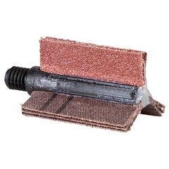 3 1/2″ × 1/2 In. Bore Polisher 240 Grit Very Fine Aluminum Oxide Fits 2 1/8″-2 1/2″ Inside Diameter X Weight Cotton/Poly Backing - USA Tool & Supply