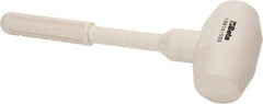 Beta - 35 oz Head 2-23/64" Face Diam Rubber Dead Blow Hammer - 11-13/16" OAL, Rubber Handle - USA Tool & Supply