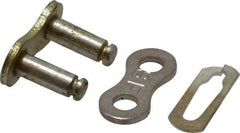 Morse - 3/8" Pitch, ANSI 35MG, Roller Chain Connecting Link, Corrosion Resistant - Chain No. 35MG - USA Tool & Supply