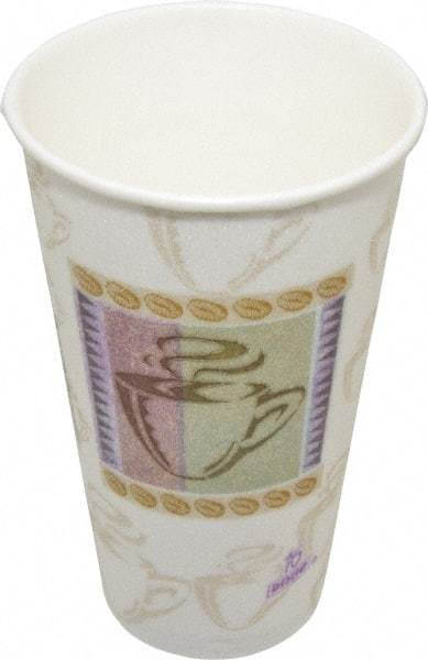 Dixie - Dixie Insulated Paper Hot Cups, 16 oz - Coffee Dreams Design - USA Tool & Supply