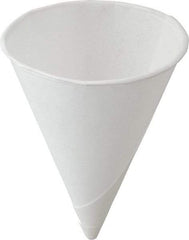 Solo - Solo Conical Paper Cold Cups, 4 oz - White - USA Tool & Supply