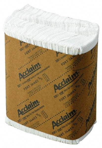 Georgia Pacific - 10,000 Piece, 13-1/2" Long x 7" Wide, Tall Fold Dispenser Paper Napkins - 1 Ply, White - USA Tool & Supply