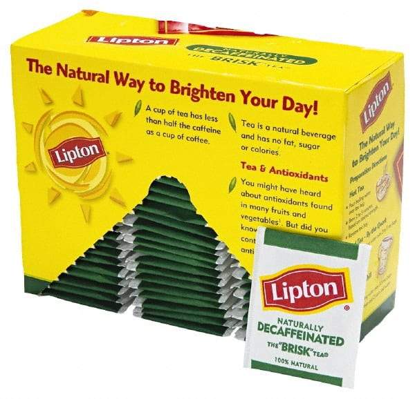 Lipton - Lipton Decaffeinated Tea Bags - USA Tool & Supply