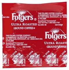 Folgers - Folgers Regular Pre-Measured Coffee Packs, 0.9 oz. each - USA Tool & Supply