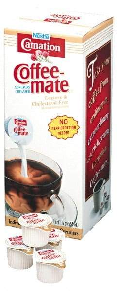 Coffee-Mate - Carnation Liquid Creamer French Vanilla - Use with Hot Drinks - USA Tool & Supply