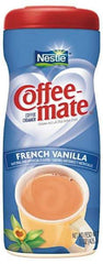 Coffee-Mate - 15 oz French Vanilla Powdered Creamer - Use with Hot Drinks - USA Tool & Supply